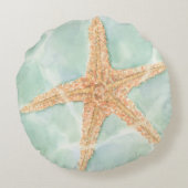 水に航海のおけるヒトデ ラウンドクッション (裏面)