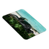 水に飛び込むドイツの羊飼い マグネット (右側)