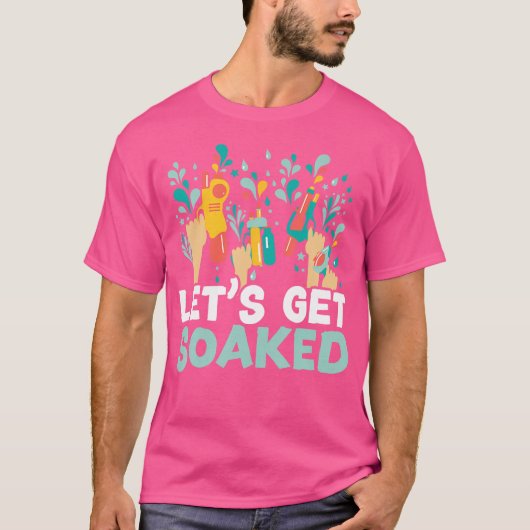 水ぬれブラスターリス水鉄砲をゲット Tシャツ (正面)
