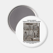 水ねじパーペチュアルモーションマシンウッドカット マグネット (正面/裏面)