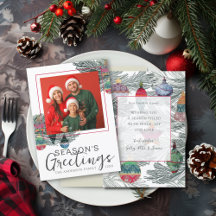 水のお洒落色と写真のクリスマス