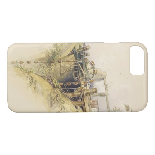 水のからの上昇で使用されるペルシャの水車 Case-Mate iPhoneケース (裏面(横))