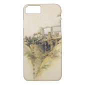 水のからの上昇で使用されるペルシャの水車 Case-Mate iPhoneケース (裏面)