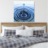 水のしぶき4 キャンバスプリント (インサイチュ (寝室))