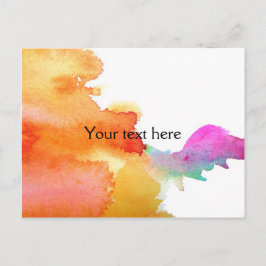 水のしぶき ポストカード