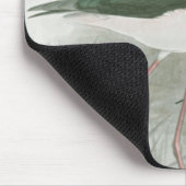 水のそばの黒い首のスチル マウスパッド (コーナー)