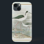 水のそばの黒い首のスチル iPhone 13ケース<br><div class="desc">曇った日シンプルに水のそばに立つ黒い首の付いた2本のスチルの美しいアートのプリント素晴らしは、どのザズル製品にも完璧に見える。ニュートラルカラーはリラックス非常に多く、家や素晴らしオフィスに追加するだろう。</div>
