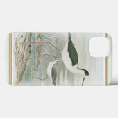 水のそばの黒い首のスチル Case-Mate iPhoneケース (裏面 (横))