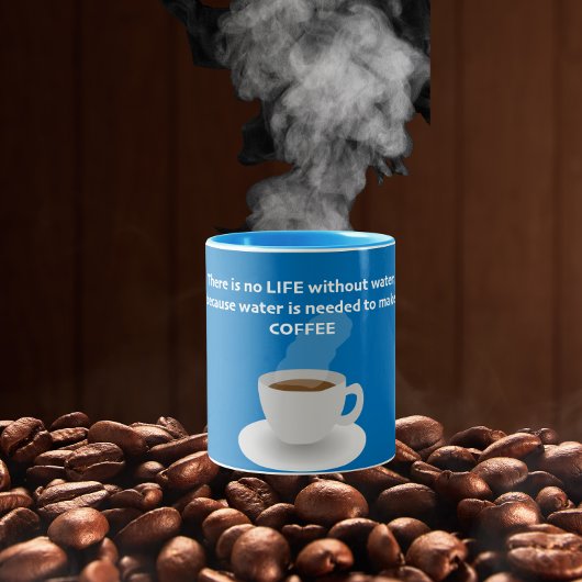 水のない命はない ツートーンマグカップ