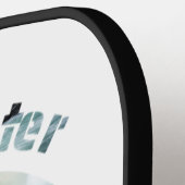 水のように毎日の禅 ピックルボールラケット (左詳細)