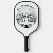 水のように毎日の禅 ピックルボールラケット (裏面)