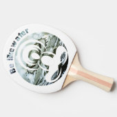 水のように毎日の禅 卓球ラケット (横)