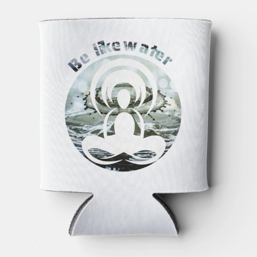 水のように毎日の禅 缶クーラー (正面)