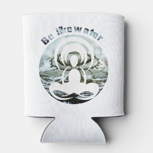 水のように毎日の禅 缶クーラー (裏面)