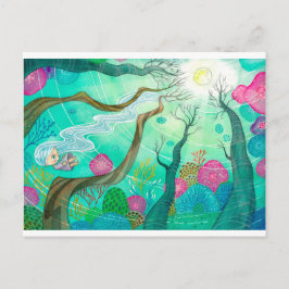 水のように流れる ポストカード