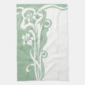 水のアール・デコの紙 キッチンタオル (縦)