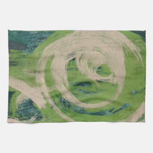 水のエッジ キッチンタオル (横)