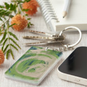 水のエッジ キーホルダー (正面右)