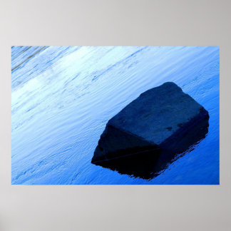 水のエッジ ポスター