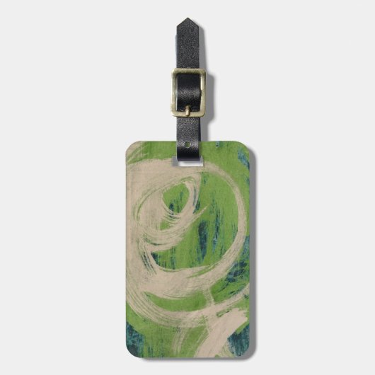 水のエッジ ラゲッジタグ (正面縦)