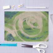 水のエッジ 薄葉紙 (クラフト)