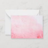 水のエレガント色は少し甘い ノートカード (裏面)