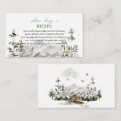 水のエレガント色は、冒険を再び始める エンクロージャーカード (正面/裏面)