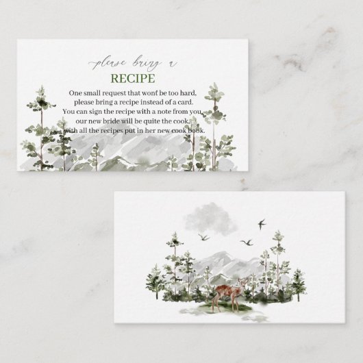 水のエレガント色は、冒険を再び始める エンクロージャーカード (正面/裏面)