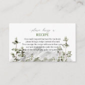 水のエレガント色は、冒険を再び始める エンクロージャーカード (正面)