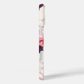 水のエレガント色フローラと分岐のパターン Case-Mate iPhoneケース (裏面 / 右)