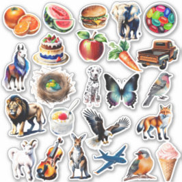 水のカラフル色の混合プレカットビニル シール