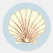 水のカラーシェル ラウンドシール (正面)