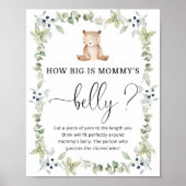 水のカラーバーどのように大きいママの腹ゲーム ポスター (正面)