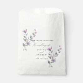 水のカラーフローラの結婚スクリプト フェイバーバッグ