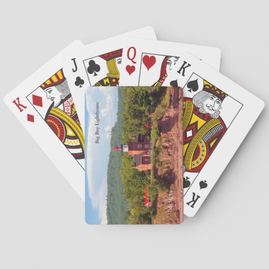 水のカードからビッグベイ遊ライトハウス トランプ (裏面)