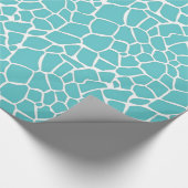 水のキリンのプリント ラッピングペーパー (角)