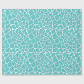 水のキリンのプリント ラッピングペーパー (フラット)