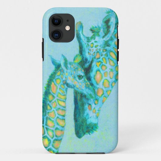 水のキリンのiphoneの場合 Case-Mate iPhoneケース (裏面)