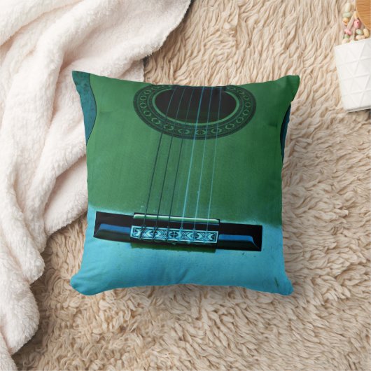 水のギター クッション (ブランケット)