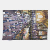 水のクローゼットは？ブダペスト キッチンタオル (横)