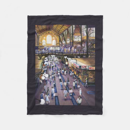 水のクローゼットは？ブダペスト フリースブランケット (正面)