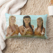 水のグループの姿勢 ランバークッション (ブランケット)