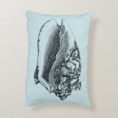 水のコンシュの貝 アクセントクッション (裏面(縦))