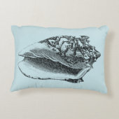 水のコンシュの貝 アクセントクッション (裏面)