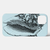 水のコンシュの貝 Case-Mate iPhoneケース (裏面 (横))