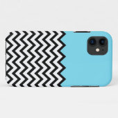 水のシェブロン色のブロックパターンiPhone 5の場合 Case-Mate iPhoneケース (裏面(横))