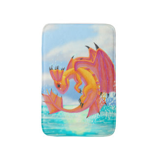 水のドラゴン バスマット