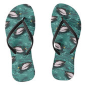 水のパターンで泳ぐマガード ビーチサンダル (ソール)