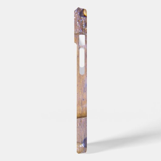 水のビーズの木のクローズアップ写真 Case-Mate iPhoneケース (裏面 / 左)