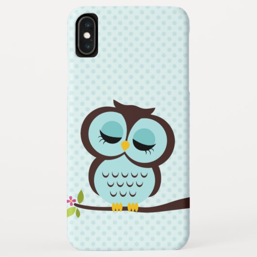水のフクロウ Case-Mate iPhoneケース (裏面)
